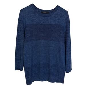 Rageblue Sweater Mens Size Large Blue Pullover Lightweight Cotton Acrylic